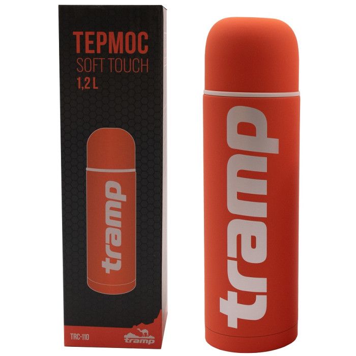 Термос Tramp Soft Touch 1.2L orange (UTRC-110-orange)