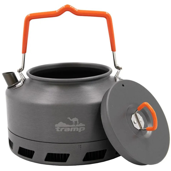 Чайник из анодированного алюминия с теплообменником Tramp 1.1L (UTRC-120)
