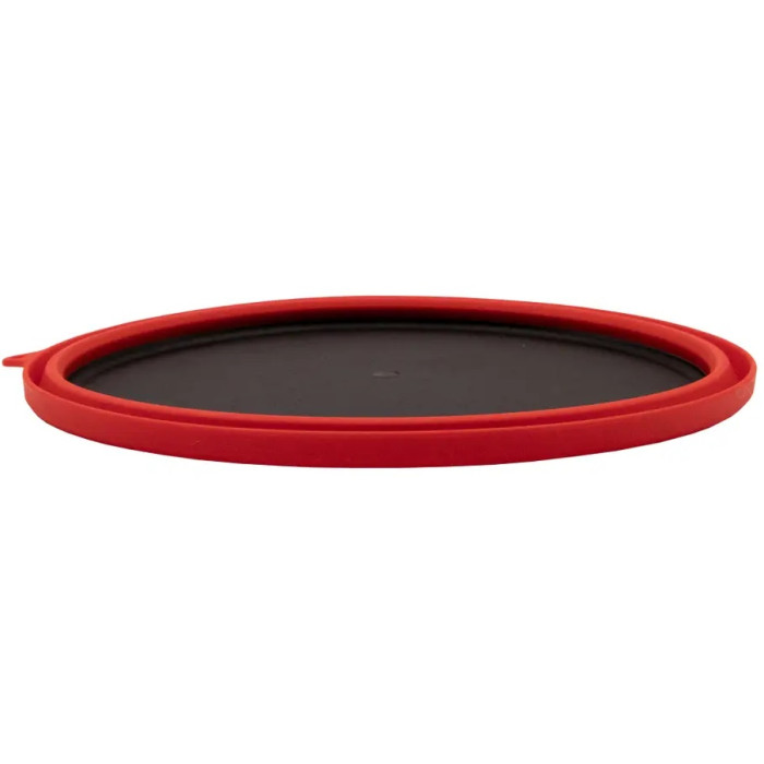 Тарелка плоская силиконовая с пластиковым дном Tramp 1050ml terracota (TRC-124-terracota)