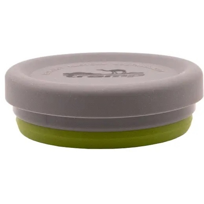 Склянка складана силіконова Tramp з кришкою 200ml green (UTRC-126-green)