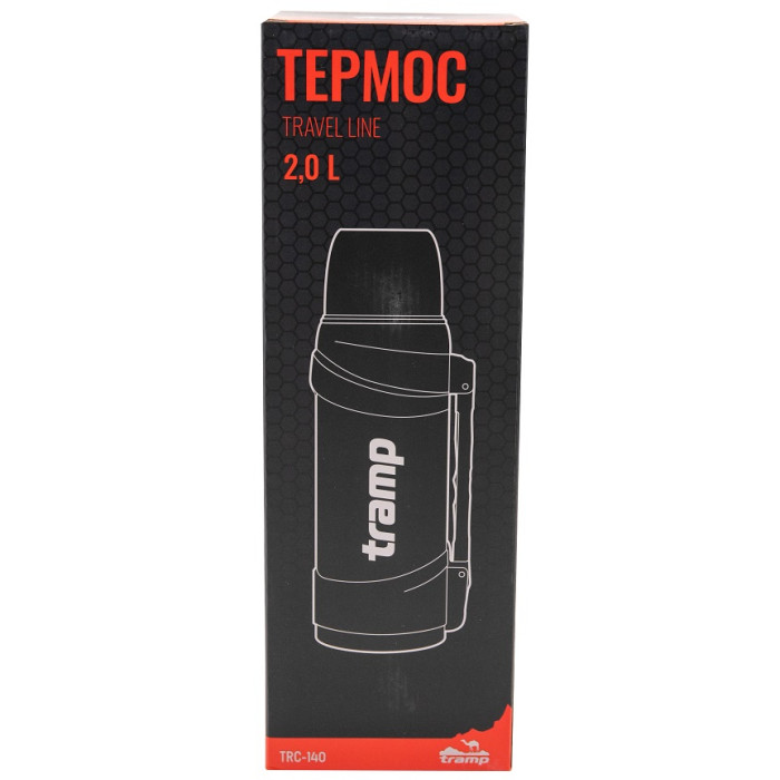 Термос Tramp Travel Line 2L black (UTRC-140-black)