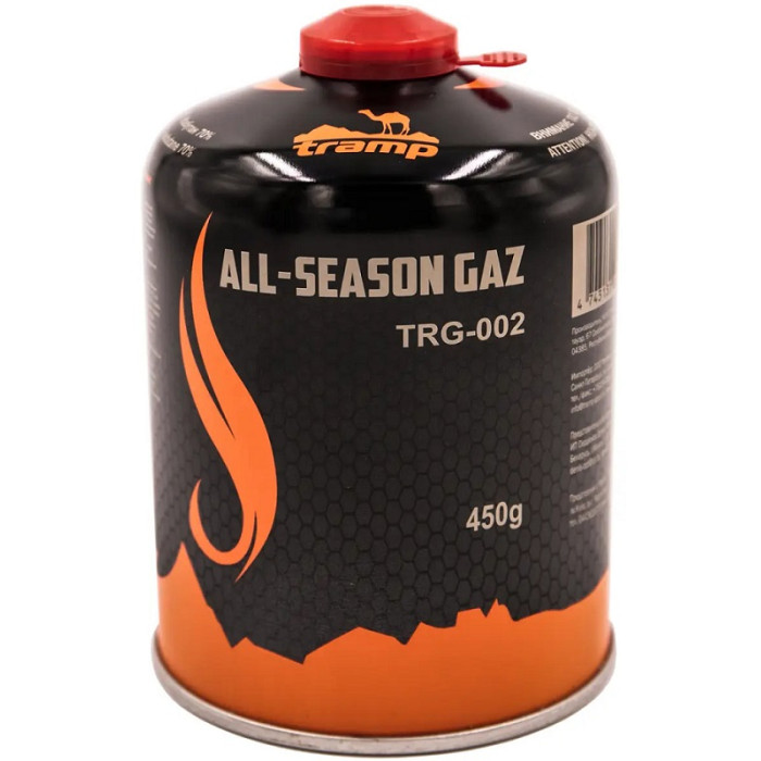 Баллон газовый (резьбовой) Tramp 450g (TRG-002)
