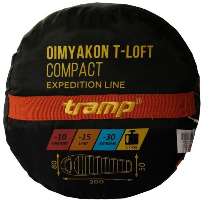 Спальний мішок Tramp Oimyakon Compact Left (TRS-048C-L)
