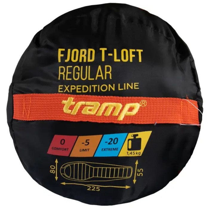Спальний мішок Tramp Fjord Regular Right (TRS-049R-R)