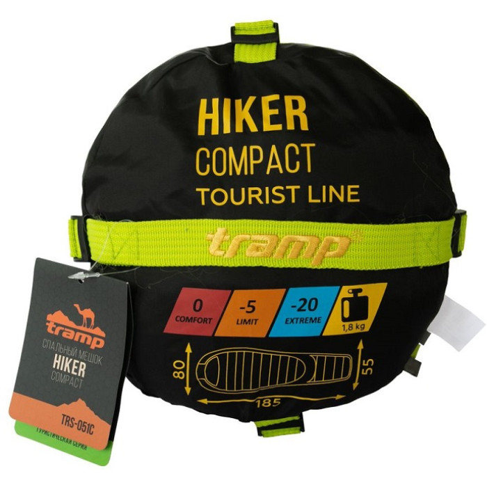 Спальний мішок Tramp Hiker Compact Left (TRS-051C-L)