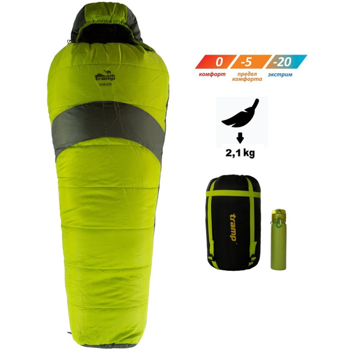Спальний мішок Tramp Hiker Regular Right (TRS-051R-R)