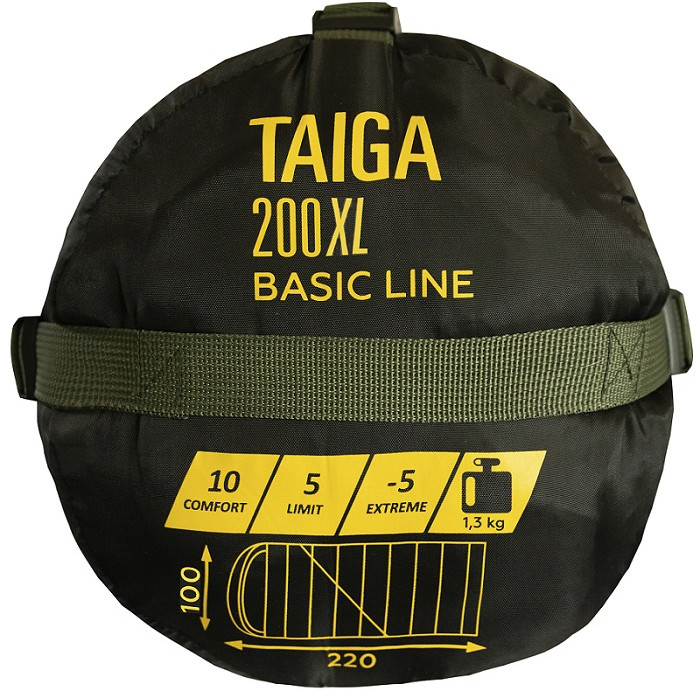 Спальний мішок Tramp Taiga 200XL Left (TRS-059L-L)