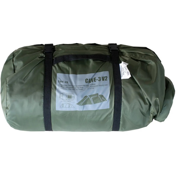 Намет Tramp Cave 3 (V2) green (UTRT-021-green)