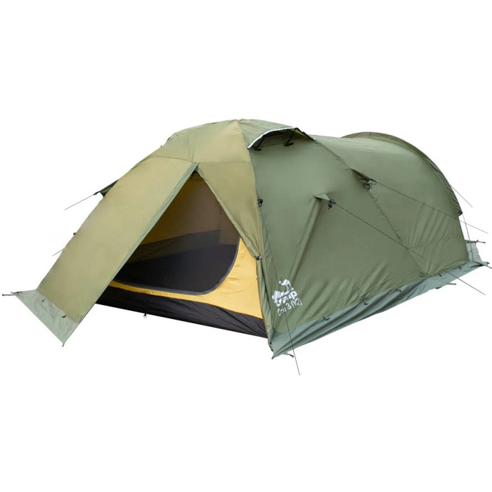 Намет Tramp Cave 3 (V2) green (UTRT-021-green)