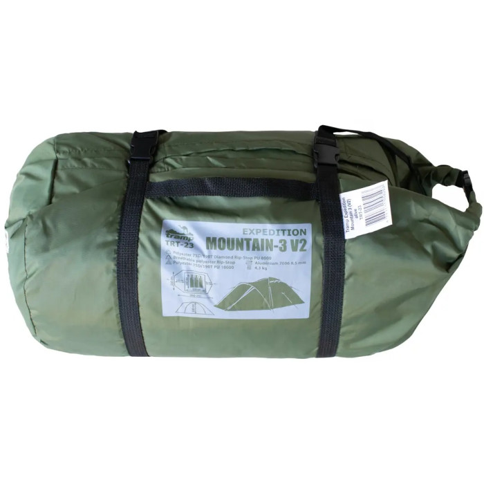 Намет Tramp Mountain 3 (V2) green (TRT-023-green)