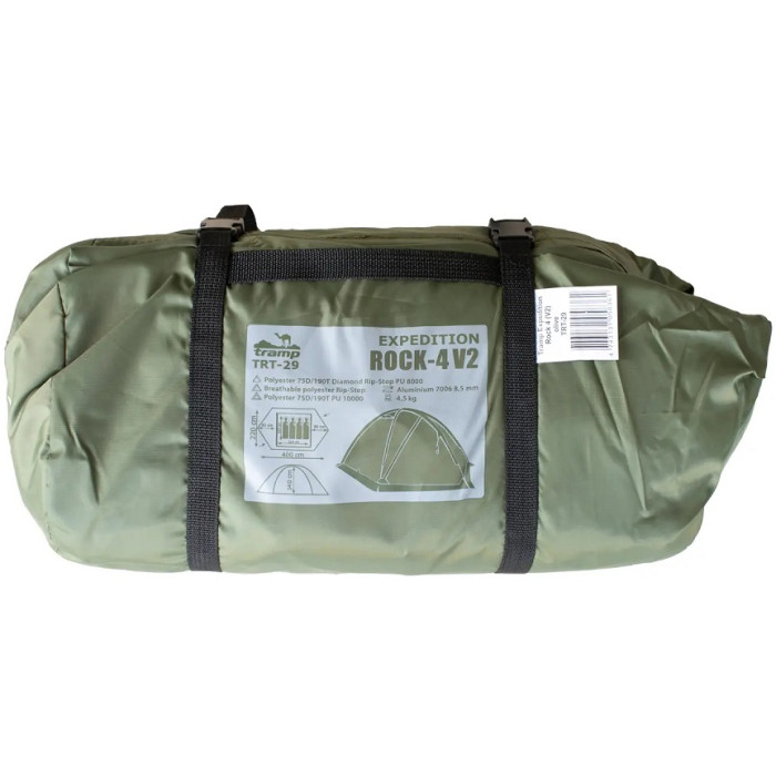 Намет Tramp Rock 4 (V2) green (TRT-029-green)