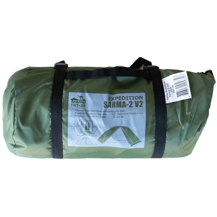Намет Tramp Sarma 2 (V2) green (UTRT-030-green)