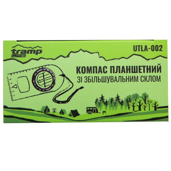 Компас планшетний зі збільшувальним склом Tramp Lite (UTLA-002)