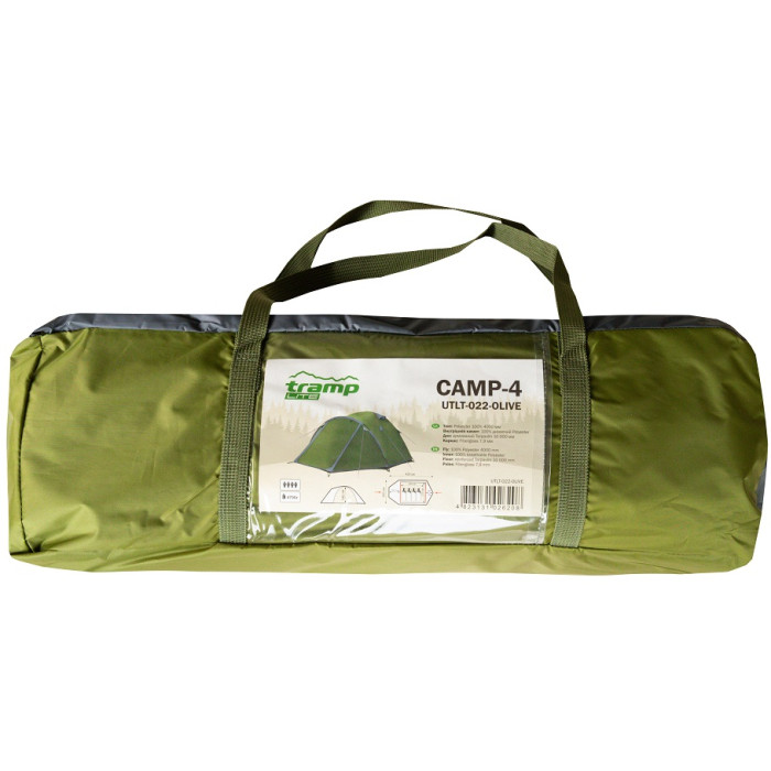Палатка Tramp Lite Camp 4 olive (UTLT-022-olive)