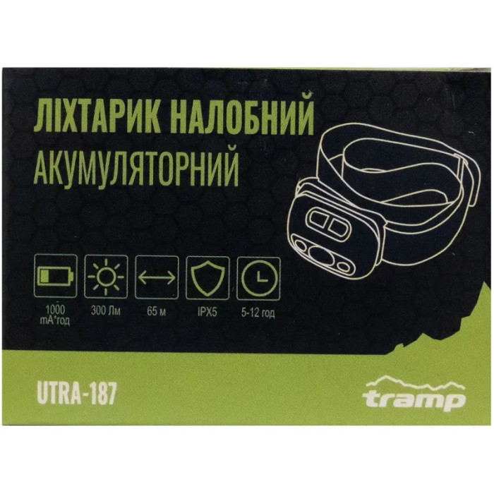Ліхтар налобний Tramp (UTRA-187)