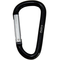 Набір карабінів алюмінієвих сувенірних (10 шт) Tramp 7 cm black (UTRA-301-black)
