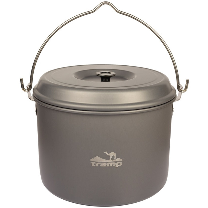 Казан анодований з кришкою Tramp 7L (UTRC-041)