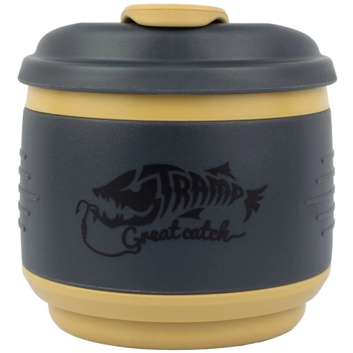 Кружка складная силиконовая с крышкой Tramp 350ml sand (UTRC-082-sand)