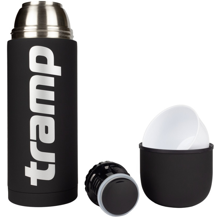Термос Tramp Soft Touch 1.2L black (UTRC-110-black)