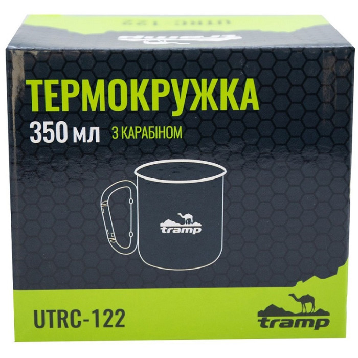 Термокухоль з карабіном Tramp 350ml olive (UTRC-122-olive)