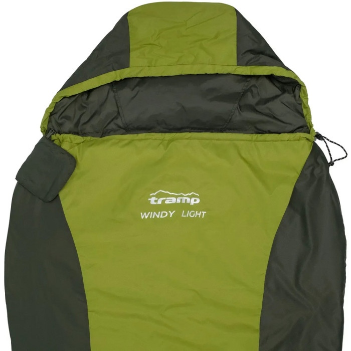 Спальний мішок Tramp Windy Light, Left, olive (UTRS-055-olive-L)