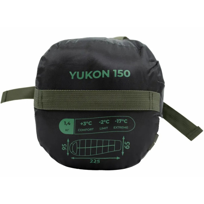 Спальний мішок Tribe Yukon 150 T-loft, olive (T-CF-0002-olive)