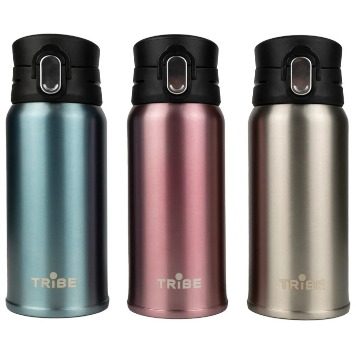 Термокружка Tribe Motion 0.36L grey (T-DD-0014-grey)