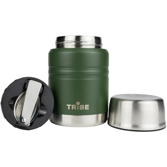 Термос харчовий Tribe Food Jar 0.45L, olive (T-DE-0022-olive)