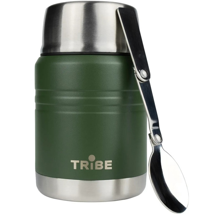 Термос харчовий Tribe Food Jar 0.45L, olive (T-DE-0022-olive)