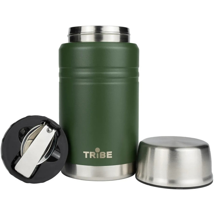 Термос харчовий Tribe Food Jar 0.7L, olive (T-DE-0023-olive)