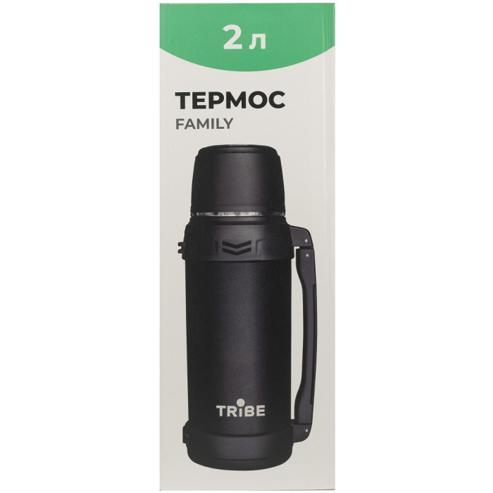 Термос Tribe Family Line 2L black (T-DG-0001-black)