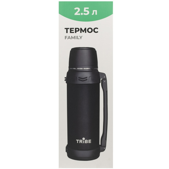 Термос Tribe Family Line 2.5L black (T-DG-0002-black)