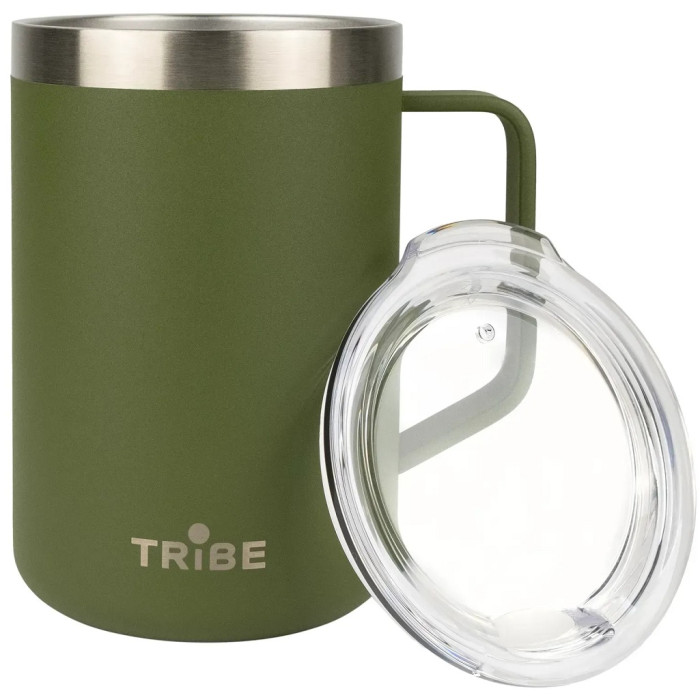 Термочашка Tribe Classic Mug 500ml olive (T-FA-0033-olive)