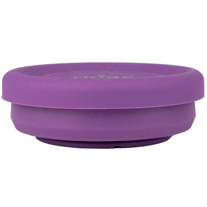 Стакан с крышкой силиконовый Tribe Collapsible Shot 90ml, plum (T-FF-0030-plum)