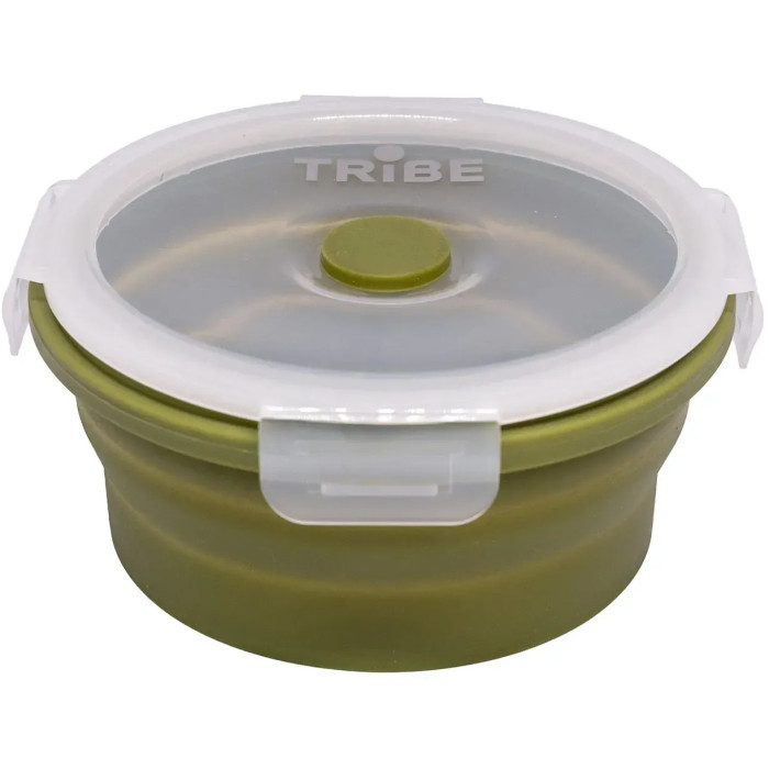 Контейнер силиконовый Tribe Bowl Container 550ml, olive (T-FF-0045-olive)