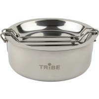 Набір посуду сталевий Tribe Tourist Set 1.2L (T-FG-0008-metal)