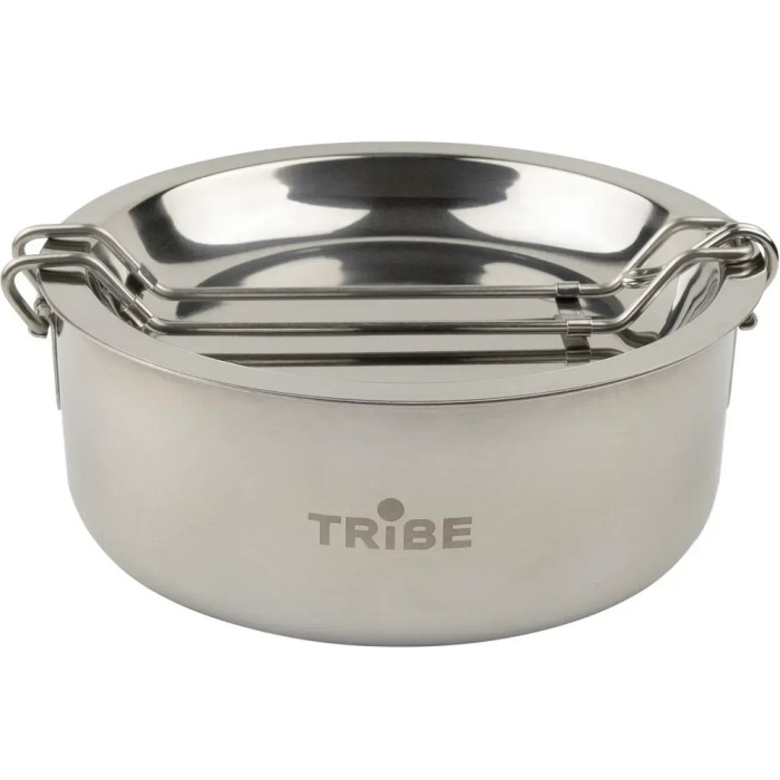 Набір посуду сталевий Tribe Tourist Set 1.2L (T-FG-0008-metal)