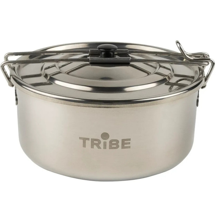 Котелок стальной Tribe Tourist Pot 0.9L (T-FH-0007-metal)