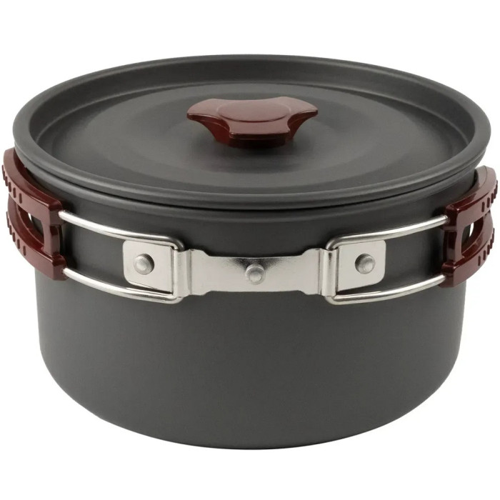 Казанок алюмінієвий Tribe Pot 1.9L Alu (T-FH-0014-grey)