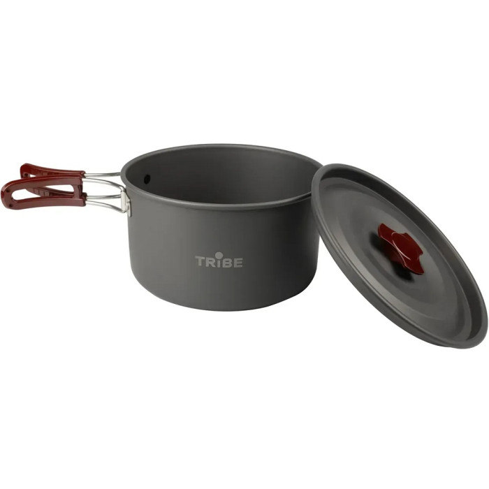 Казанок алюмінієвий Tribe Pot 1.9L Alu (T-FH-0014-grey)