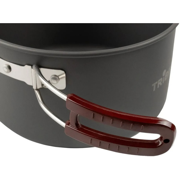 Казанок алюмінієвий Tribe Pot 1.9L Alu (T-FH-0014-grey)