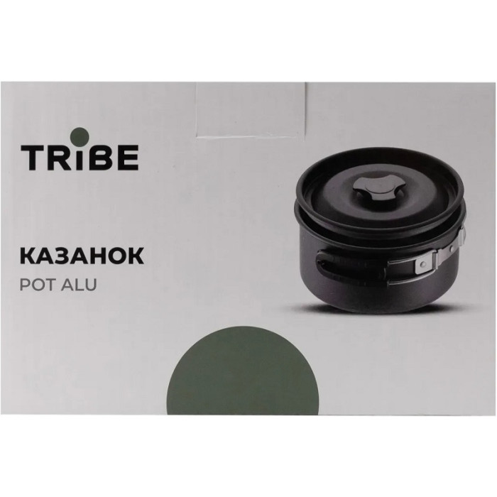 Казанок алюмінієвий Tribe Pot 1.9L Alu (T-FH-0014-grey)