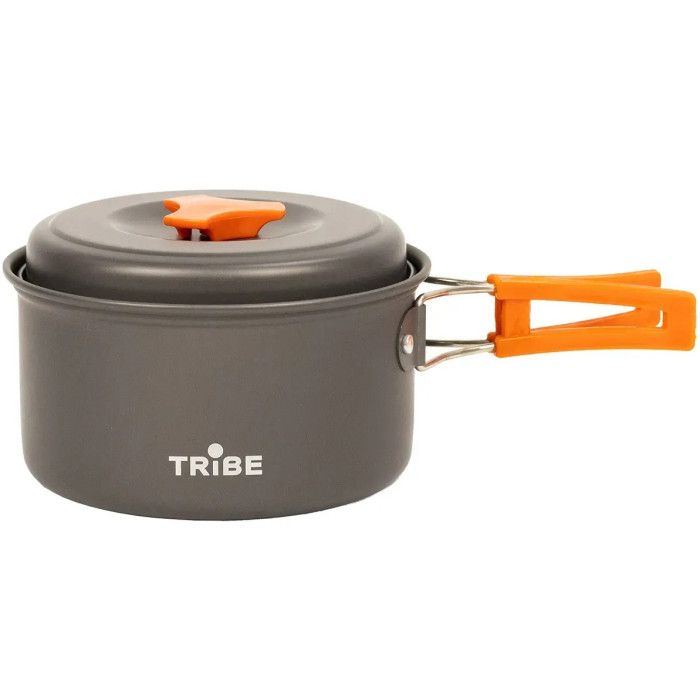 Котелок алюминиевый Tribe Pot 1 л Alu (T-FH-0040-grey)