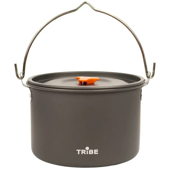 Котелок алюминиевый Tribe Pot 4 л Alu (T-FH-0041-grey)