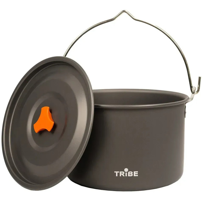 Котелок алюминиевый Tribe Pot 4 л Alu (T-FH-0041-grey)