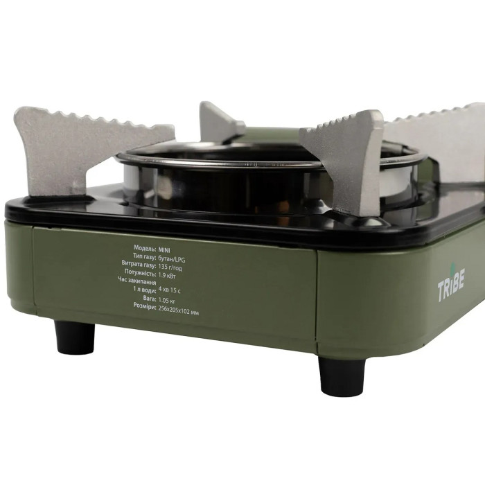 Газова плита Tribe Mini T-HD-0010, olive (T-HD-0010-olive)