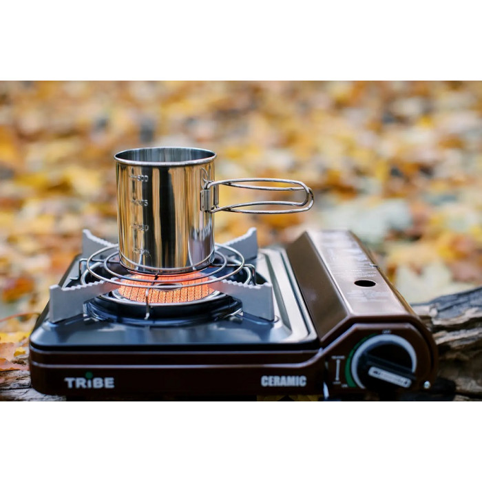 Підставка на газову плиту Tribe Coffee Stand T-HZ-0005, silver (T-HZ-0005-silver)