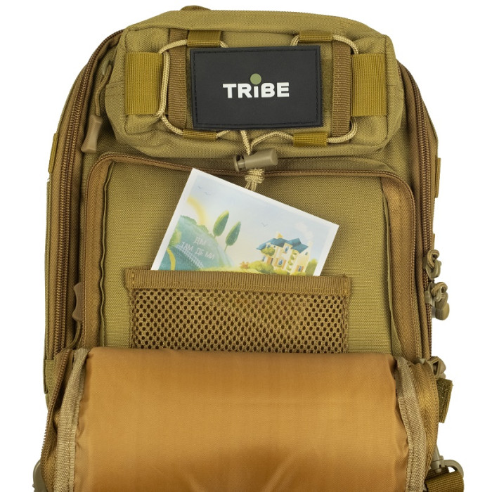 Сумка на пояс Tribe Sling Pack 6,5 L, coyote (T-IE-0003-coyote)