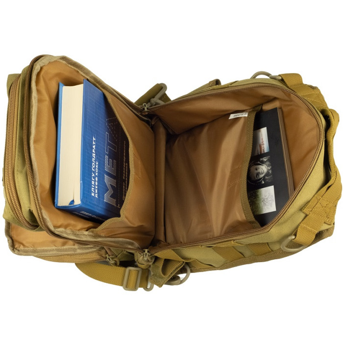 Сумка на пояс Tribe Sling Pack 6,5 L, coyote (T-IE-0003-coyote)