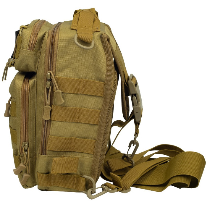 Сумка на пояс Tribe Sling Pack 6,5 L, coyote (T-IE-0003-coyote)